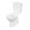 CERSANIT - Wc kompakt 684 ARTECO CleanOn 020 new 3/5, deska duroplastowa wolnoopadająca z łatwym wypinaniem  K667-075